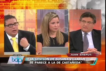 Sheput: Gestión municipal que apoyó Perú Posible me parece ahora un desastre