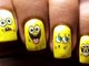 Sponge Bob - Decals Nail Art Nail Water Decals How To Nail Polish Easy Nail designs cute