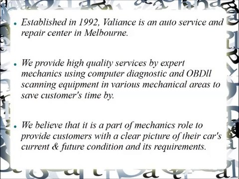 German Car Mechanic In Melbourne