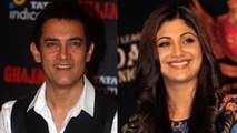 Shilpa Shetty Makes Fun Of Aamir Khan - CHECKOUT