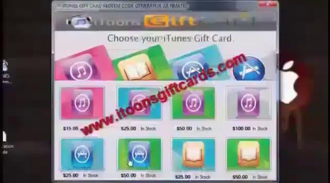 ITUNES GIFT CARD GENERATOR 2013 BEST FREE September Update