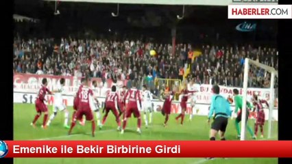 Emenike ile Bekir Birbirine Girdi