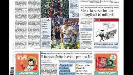 Rassegna Stampa 25 Febbraio 2014