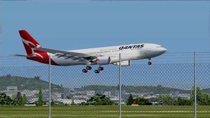 FSX Short time at Canberra Airport ( YSCB ) ( HD )