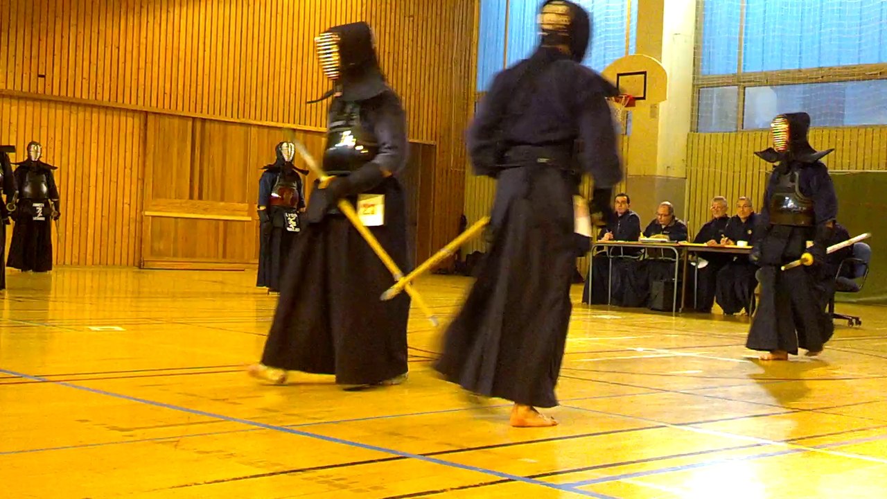 Passage de grade à Chambery - Février 2014 Geiko motodachi Matthieu
