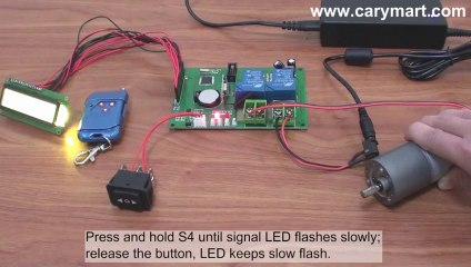 Codes Learning and Deleting of Digital Tube Display Circuit Board