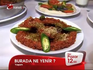 "BURADA NE YENİR?" 23 Şubat Pazar günü saat 12.00'de Kanaltürk'te!