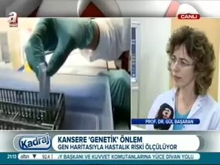 Gen haritasıyla kanser hastalığı riski ölçülüyor