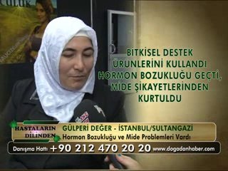 HORMON BOZUKLUĞU - MİDE PROBLEMİ RAHATSIZLIĞI VARDI ŞİFALI BİTKİLERİ KULLANDI