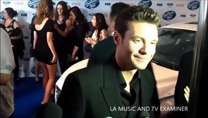 American Idol Season 13: Ryan Seacrest at Top 13 Finalist Party