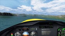 FSX Visual Landing @ Dutch Harbor ( HD )