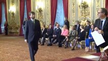 Roma - Cerimonia di giuramento del Governo Renzi (24.02.14)