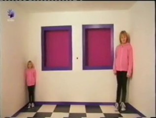 Ilusiones opticas: Engaños del cerebro (Habitacion de Ames)