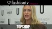 Kate Moss at Topshop Unique Fall/Winter 2014-15 | London Fashion Week LFW | FashionTV