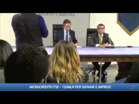 Napoli - Microcredito, oltre 100 milioni di euro per giovani e imprese (24.02.14)