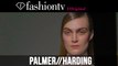 palmer//harding Fall/Winter 2014-15 | London Fashion Week LFW | FashionTV