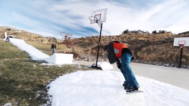 Snowboard Park De Ouf Fait maison. Dingue...