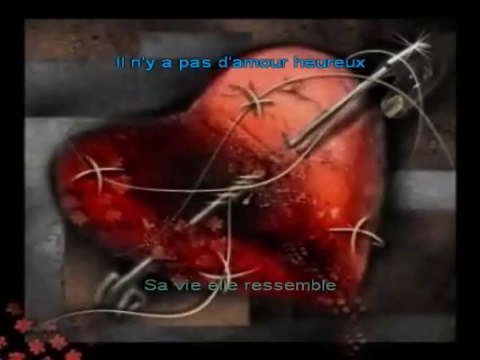 Il n'y a pas d'amour heureux / Ginette reno