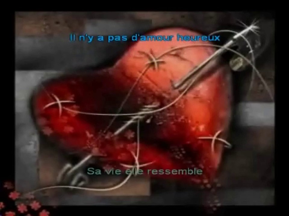 Il n'y a pas d'amour heureux / Ginette reno
