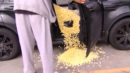 Utah Jazz prank rookie, fill his car with popcorn