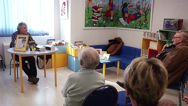 Dédicace de Christian Di Scipio à la bibliothèque du Barcarès