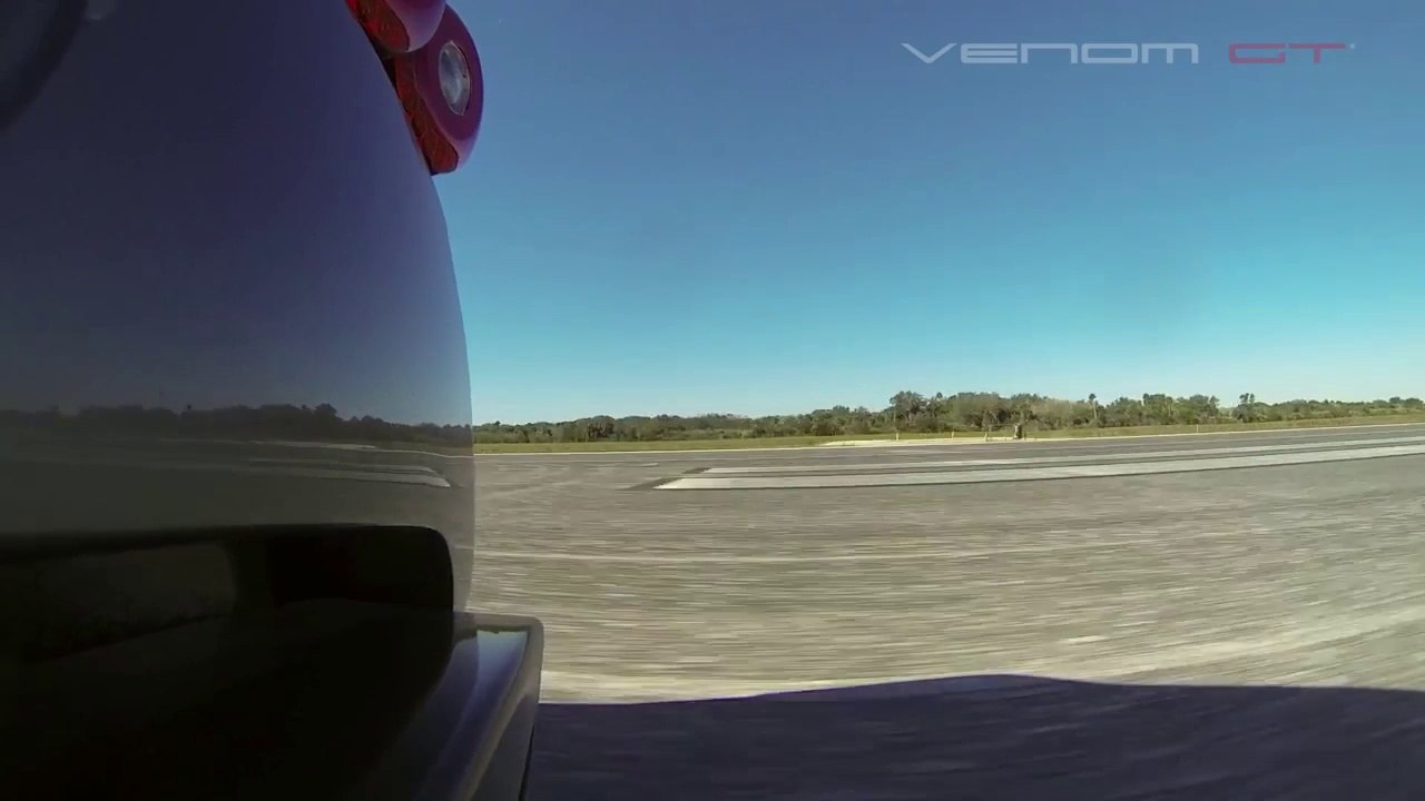 Record de vitesse pour la Hennessey Venom GT : 270.49 mph