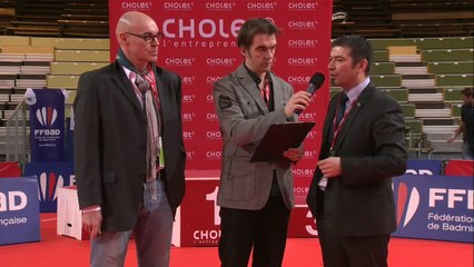 Championnats de France Cholet 2014 Itw Président Remaud