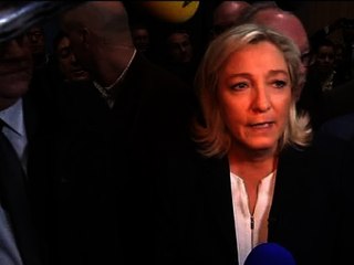 "La déclaration d'amour" de Marine Le Pen aux agriculteurs - 25/02