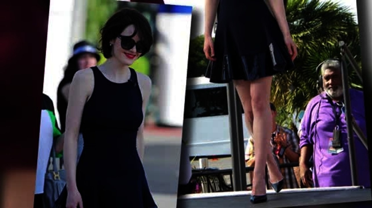 Downton Abbey's Michelle Dockery Reveals Sexy Long Legs