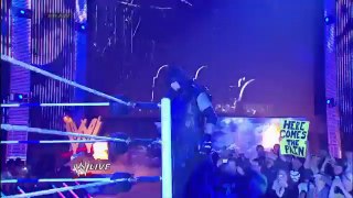 The Undertaker returns to confront Brock Lesnar - RAW, February 24, 2014