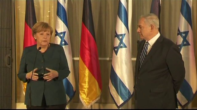 Chanceler alemã visita Israel