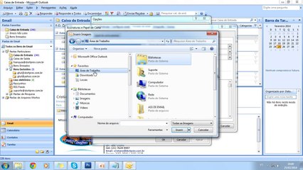 TUTORIAL - ASSINATURA DE EMAIL