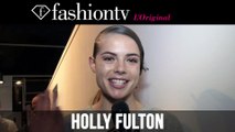 Holly Fulton Fall/Winter 2014-15 Backstage | London Fashion Week LFW | FashionTV