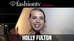 Holly Fulton Fall/Winter 2014-15 Backstage | London Fashion Week LFW | FashionTV