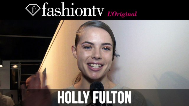 Holly Fulton Fall/Winter 2014-15 Backstage | London Fashion Week LFW | FashionTV