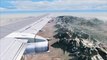 FSX Boeing 737 Las Vegas Landing ( HD )