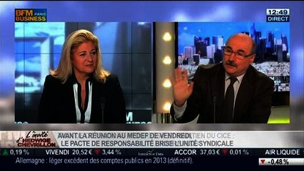 Luc Bérille, UNSA, dans l'invité de BFM Business - 25/02