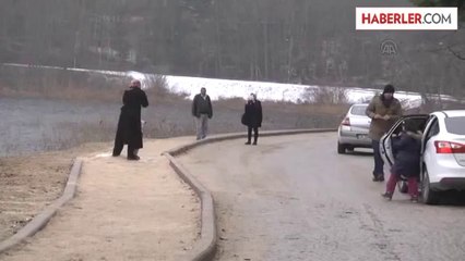 Abant'ta Kar Yağışı