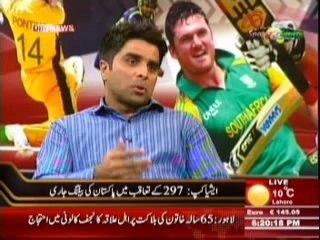 Sports & Sports with Amir Sohail (Special Transmission On Asia Cup (Pakistan vs Sri Lanka) ) 25 February 2014 Part-1