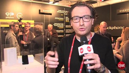 MWC 2014 - Geeksphone Blackphone, le smartphone qui protège la vie privée