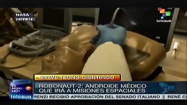 Crea la NASA robot médico que acompañará a astronautas