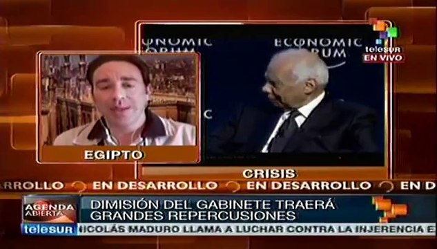 Gob. egipcio renuncia y facilita candidatura de Fattah al-Sisi