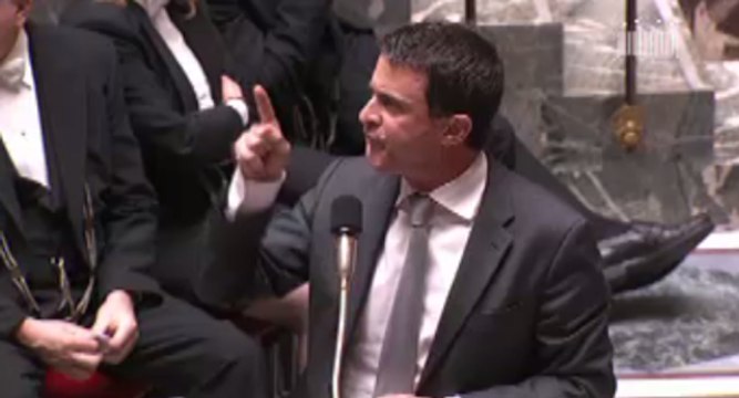 Valls : M. Goasguen vous en venez vous de l'extrême droite