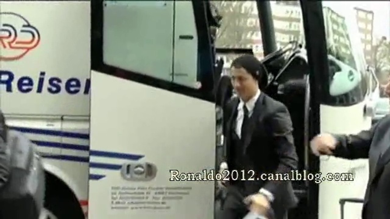 The Real Madrid players have already arrived in Germany Cristiano Ronaldo Ramos