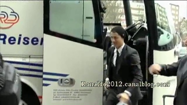 The Real Madrid players have already arrived in Germany Cristiano Ronaldo Ramos