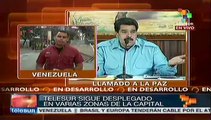 Renovó Maduro su llamado para la suscripción de un acuerdo de paz