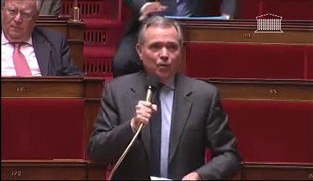 Bernard Accoyer - Baisse des mises en chantier de logements