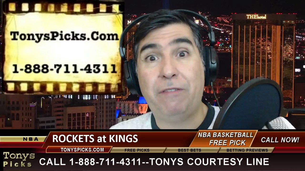 Sacramento Kings vs. Houston Rockets Pick Prediction NBA Pro Basketball Odds Preview 2-25-2014