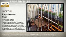 A louer - Appartement - NIVELLES (1400) - 55m²