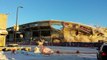 Metrodome Stadium Demolished in Minneapolis